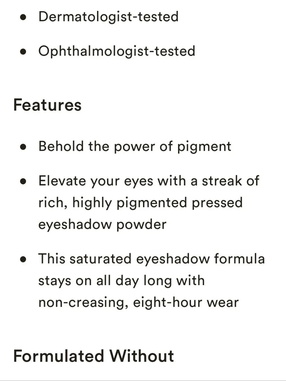 MAC Cosmetics Matte Eyeshadow